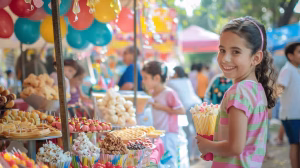 Israeli_birthday_party_food_stalls